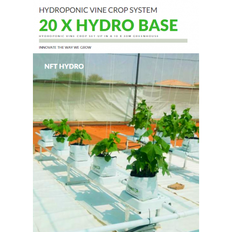 NFT-BASE-20-BUN - NFT Hydro Hydroponic Base 20 Pack Bundle