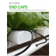 Hygro Profile Endcap (Closed White PVC)